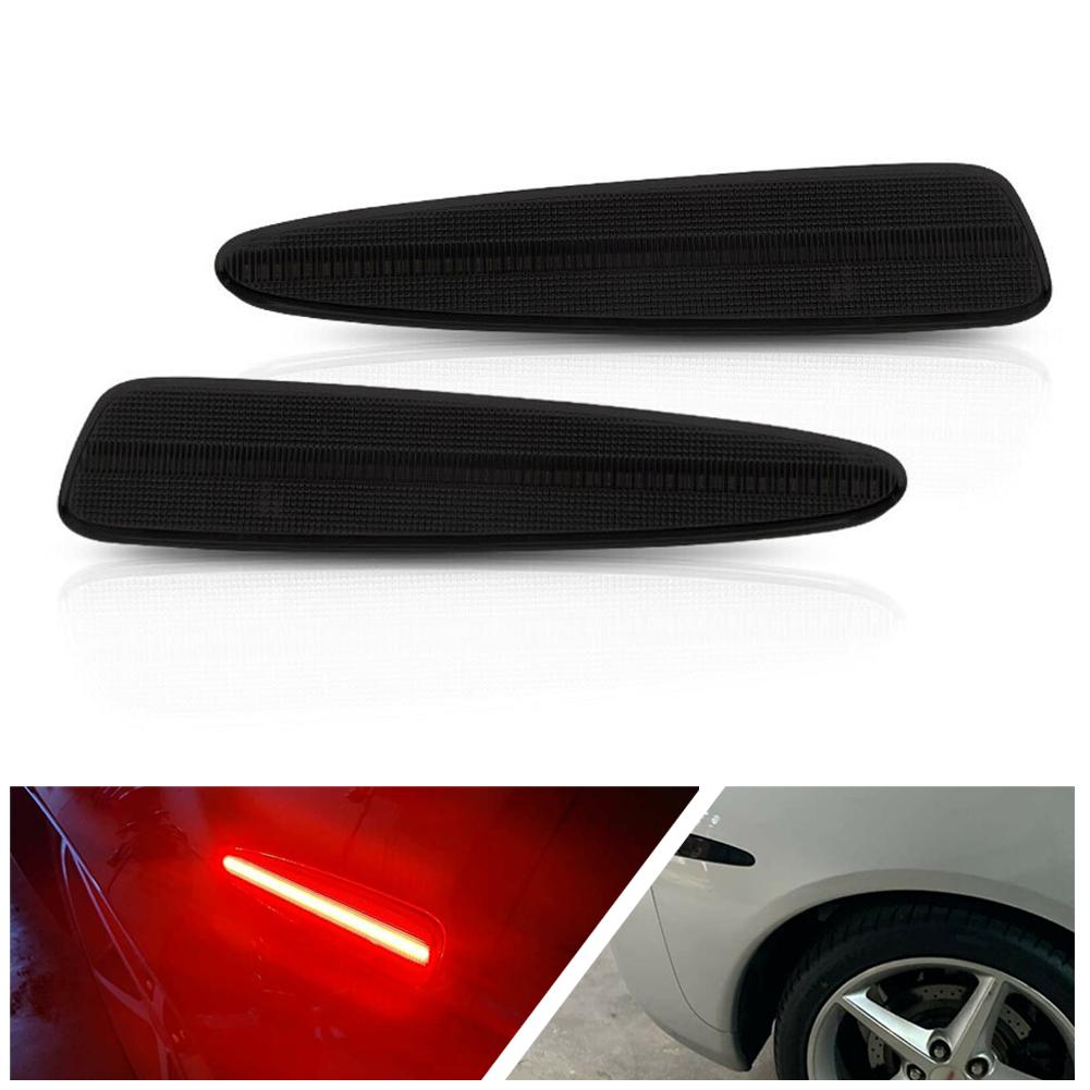 Buy Side Marker Lights Smoked Lens Parts Rear Replacement at affordable prices — free shipping