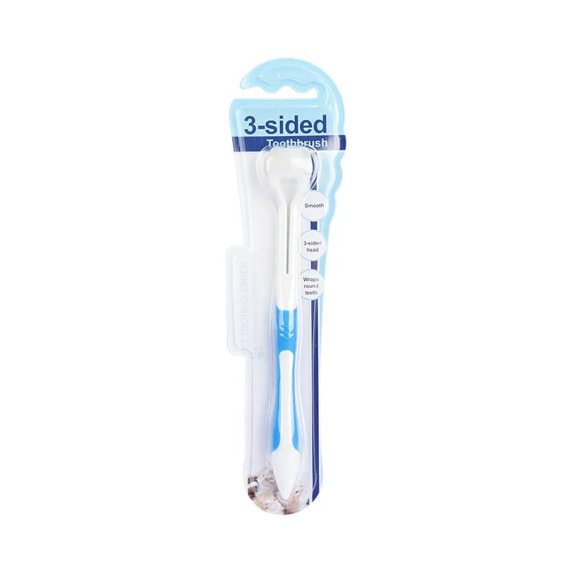 3 Sided Soft Dog Teeth Brush Head Dog Toothbrush Oral Health Teddy Portable Mini Soft Brush Teeth Cleaning Tools Dog Accessories