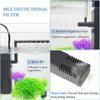 EU PLUG Fish Tank 3-In-1 Silent Oxygen Pump Low Level Water Turtle Tank Filters Aquarium Submersible Pumps Fishbowl Accessories