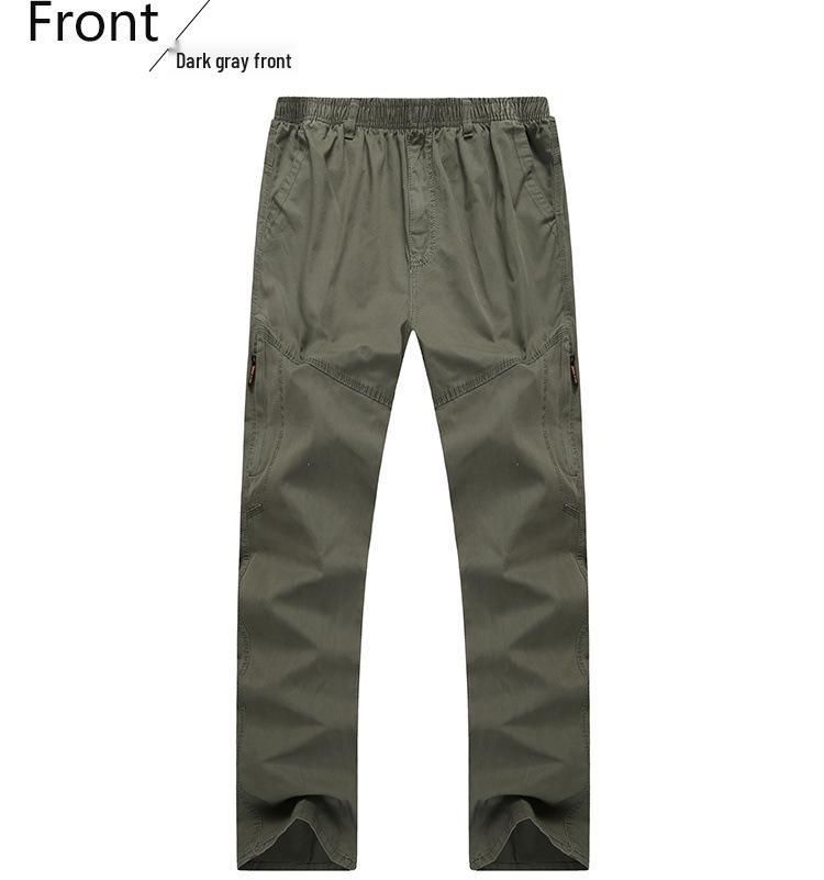 Men's Plus Size Pure Cotton Casual Sports Pants