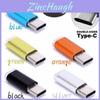 Compact 3x Metal Micro Usb To Usb-c Type-c Sync Charger Adapter For High-speed Data Transfer