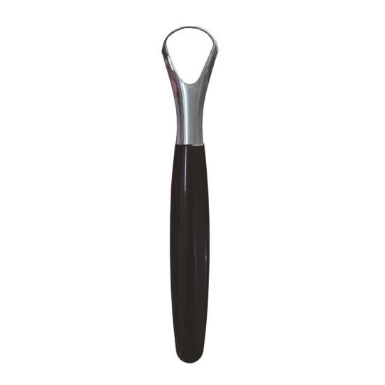 Stainless Steel Reusable Tongue Scraper Mouth Brush Fresh Breath Cleaning Tool