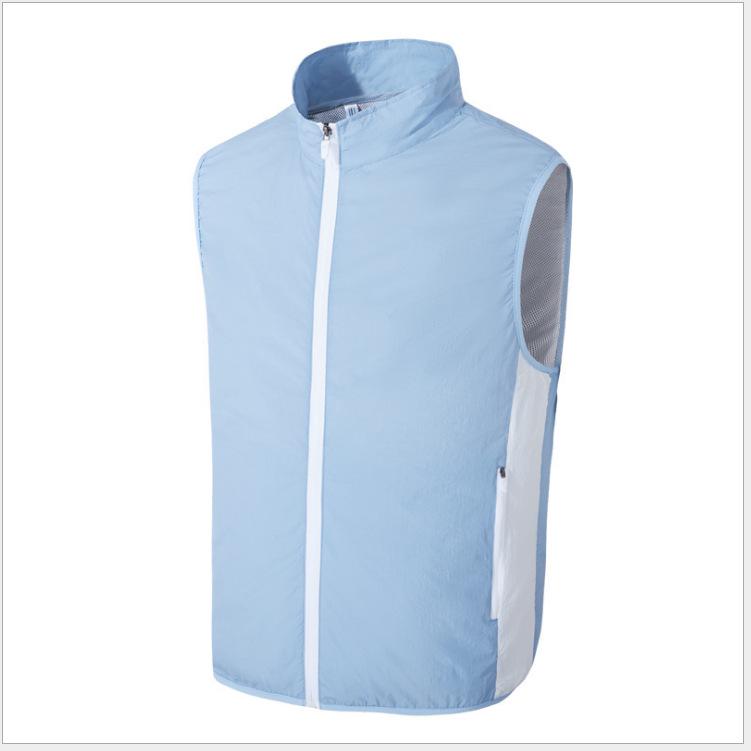 Summer Cooling Suit: High-Tech Fan Vest and Camouflage Fishing Vest for Men
