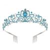 Bride's Crown Headwear Alloy Rhinestone Hair Band Wedding Crown Birthday Hair Accessory Style Headband Accessory