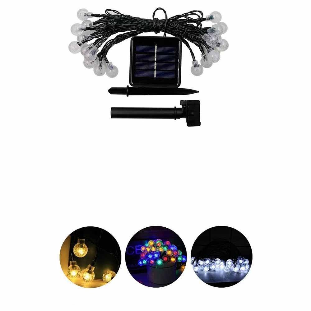 8 Modes LED String Lights Waterproof Design Solar Fairy Lights  Garden Lighting