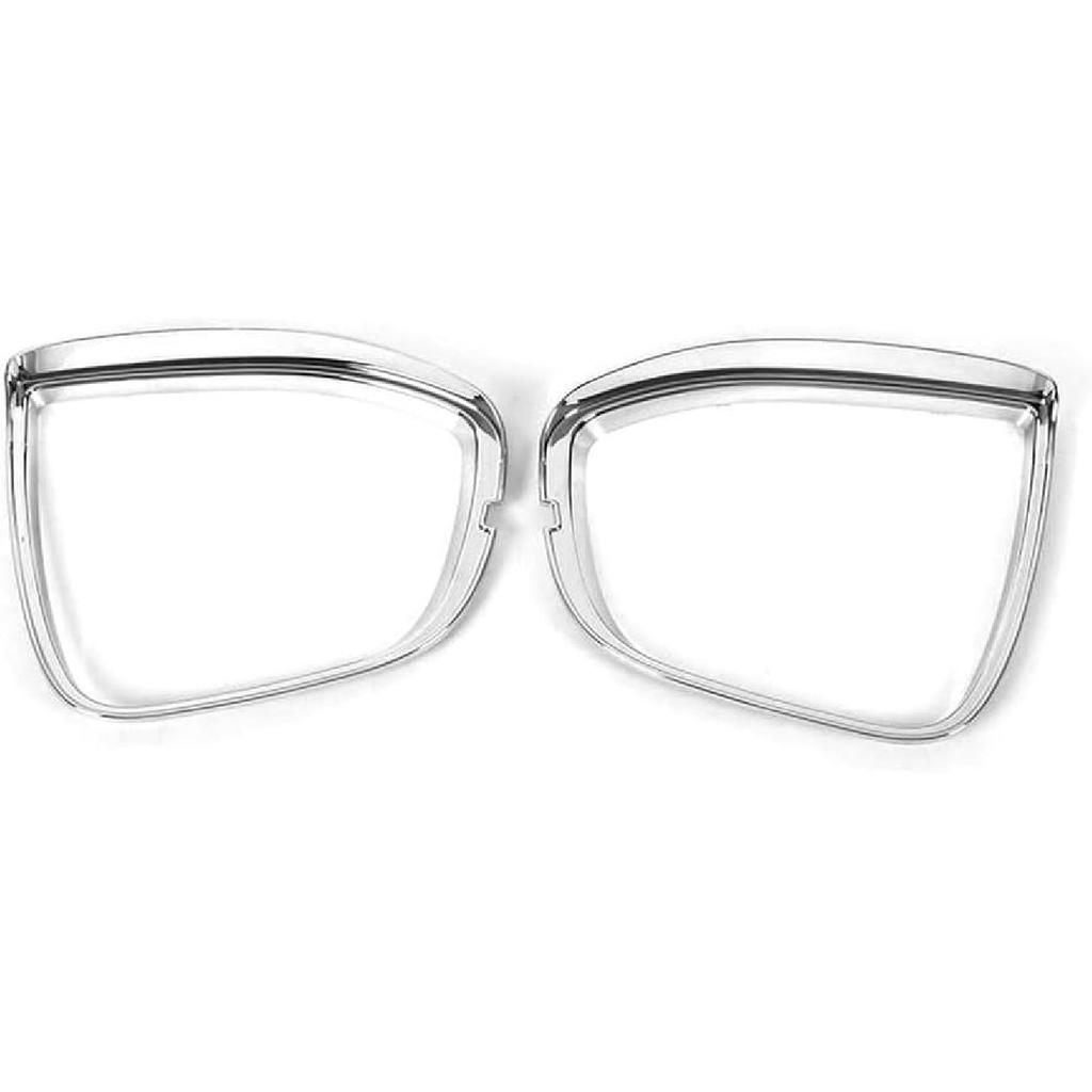 Car Exterior Accessories Compatible With Nissan Pathfinder 2026 2025 2024 2023 2022 Rear View Mirror Eyebrow Shield Protection Cover ABS 2PCS(Glossy