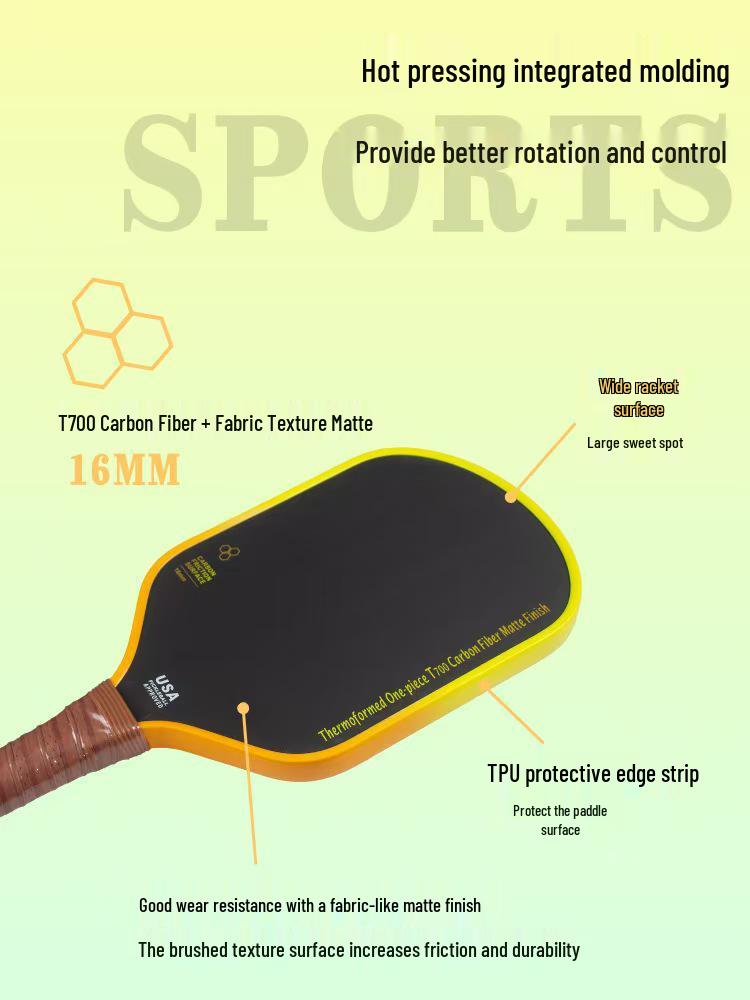 Set Racchette Pickleball Joola Style in Fibra di Carbonio - Attrezzatura Sportiva di Grado Competizione