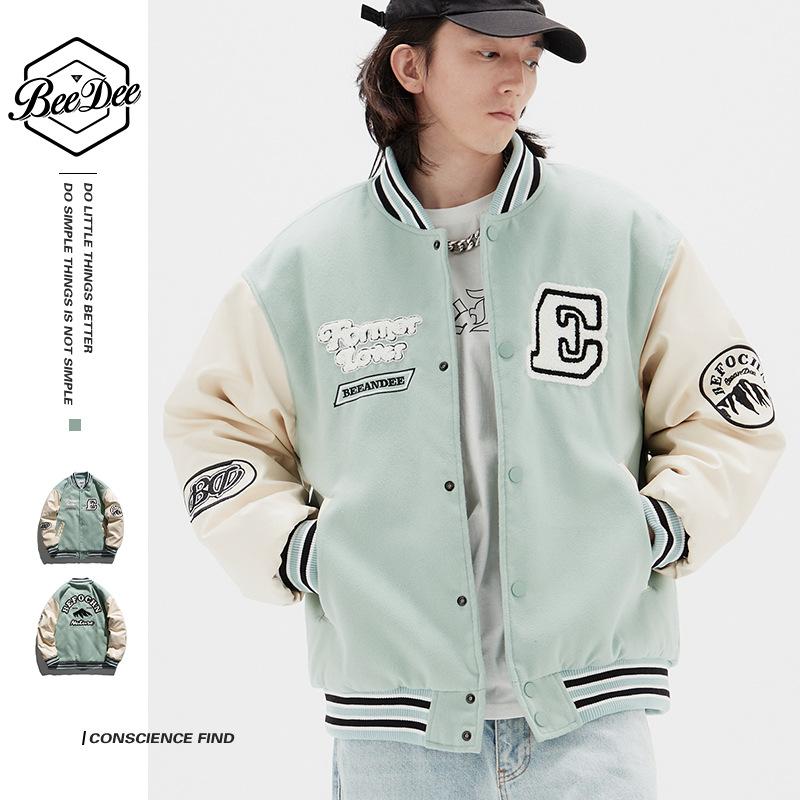 warm baseball jacket