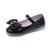 New Autumn Metal Bow Lady Style Elegant Toddler Shoes Fashion Casual Flats Baby Footwear
