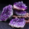 10-70g 30-50mm Amethist Geode Natuurlijke Kristal Kwarts Steen Staaf Punt Energie Healing Mineraal Steen Rots Huis Decoratie Geode