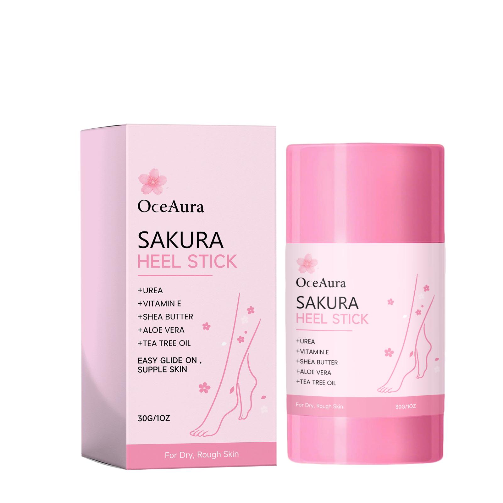 OCEAURA Hydrating Heel Care Stick: Moisturizes, Softens, and Quickly Absorbs for Smooth, Nourished Skin.