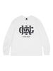 Jeimiweseuteu [Jwgc] Mock Neck Symbol Long Sleeve T-Shirt (White)