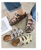 Fashion Mules New Summer Buckle Cork Slipper Casual Women Beach Outside Non-slip Closed Toe Cut-outs Slides Shoes Plus Size 35-45