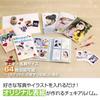 Von SEKISUI Pakkun Instax Instax Instax Fasst bis zu 64 Instax-Fotos in 1 Instax Visitenkarte Bonus Danke Sticker enthalten [Set 2] Album, Buch, Datei,