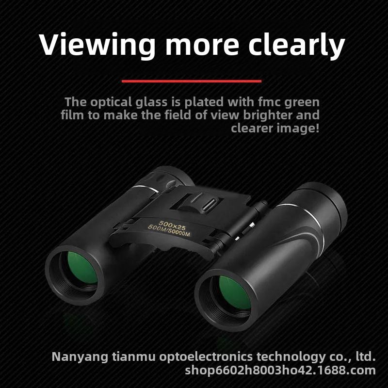 Binokkel Kaasaskantav üliselge lasteteleskoop, välitingimustes hämaras öönägemine kontsert mobiiltelefoni fototeleskoop