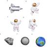 Resin Magnetic Sticker Wide Application Beauty Exquisite Craftsmanship Astronaut Fridge Magnet