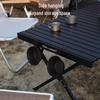 Portable Aluminum Alloy Roll-up Camping Table