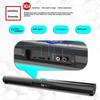 20 Soundbar Wall Mounted Speaker with Rhythm Lighting Thin Design Bluetooth-compatible Speaker Portable Mini Soundbar for Home