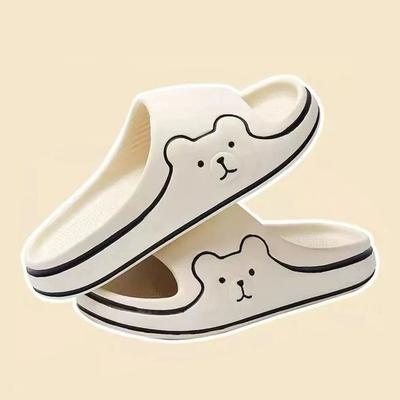 Sommer Oberbekleidung Superweiche Hausschuhe Damen Dicke Sohle Niedliche Duschschuhe Zuhause Indoor Paar Coole Hausschuhe
