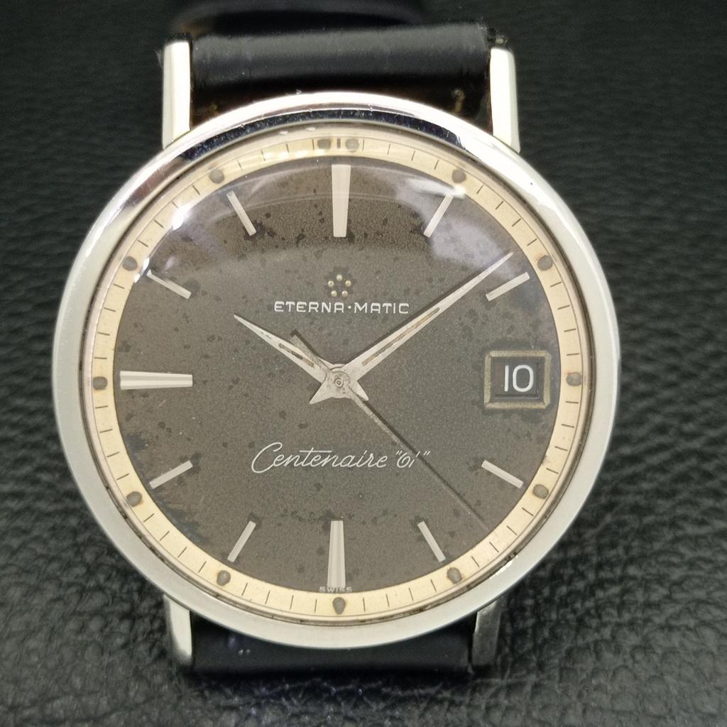KULLANILMIŞ ETERNA-MATIC OTOMATİK CENTENAIRE 61 SWISS ERKEK SAATİ a432200-2