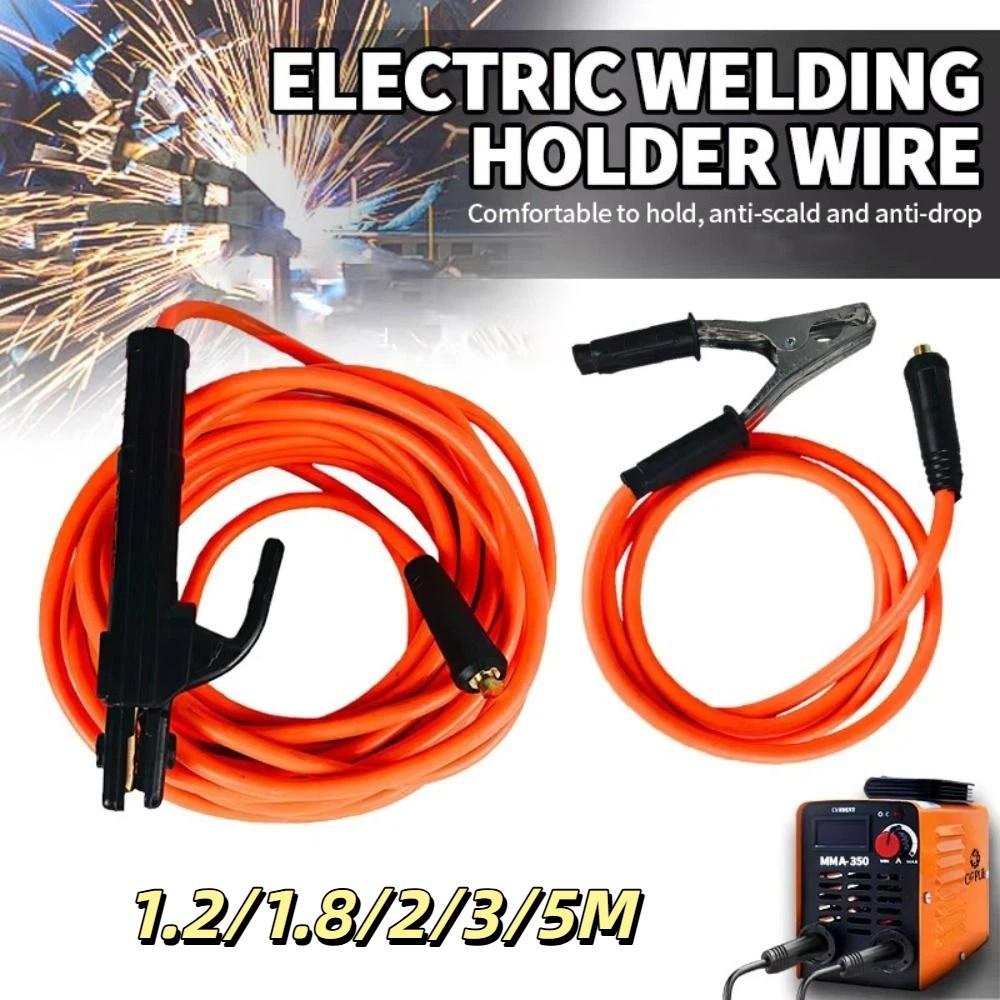 Metal Plastic Ground Wire Brass Iron Electrode Holder Welding Machine Accessories MMA Welding