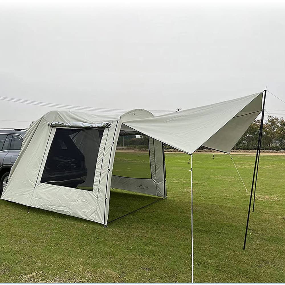

Тент-навес Kadahis Боковой тент для автомобиля Автомобильный солнцезащитный тент Автомобильная палатка Легко устанавливается Москитная внутренняя палатка Можно использовать отдельно Палатка для кемпинга на природе Парк