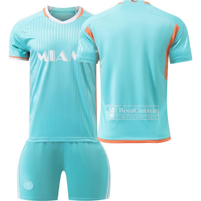 2425 Miami Erke Green Football Clothing No. 10 Major League Children s Adult Training Dress Set #28