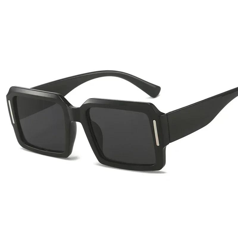 Outdoor Big Frame Square Sunglasses Women Men Colorful Minimalist Sun Glasses Mirror Black Colors Designer Brand Fashion