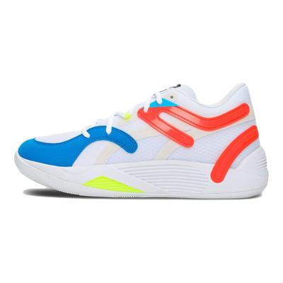 TRC Blaze Court White Blue Cherry Tomato Unisex Sneakers 376582-01
