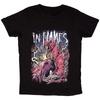 In Flames Rock Music Art Style Summer Casual TShirt Unisexs and Womens Luxury Brand Top  New