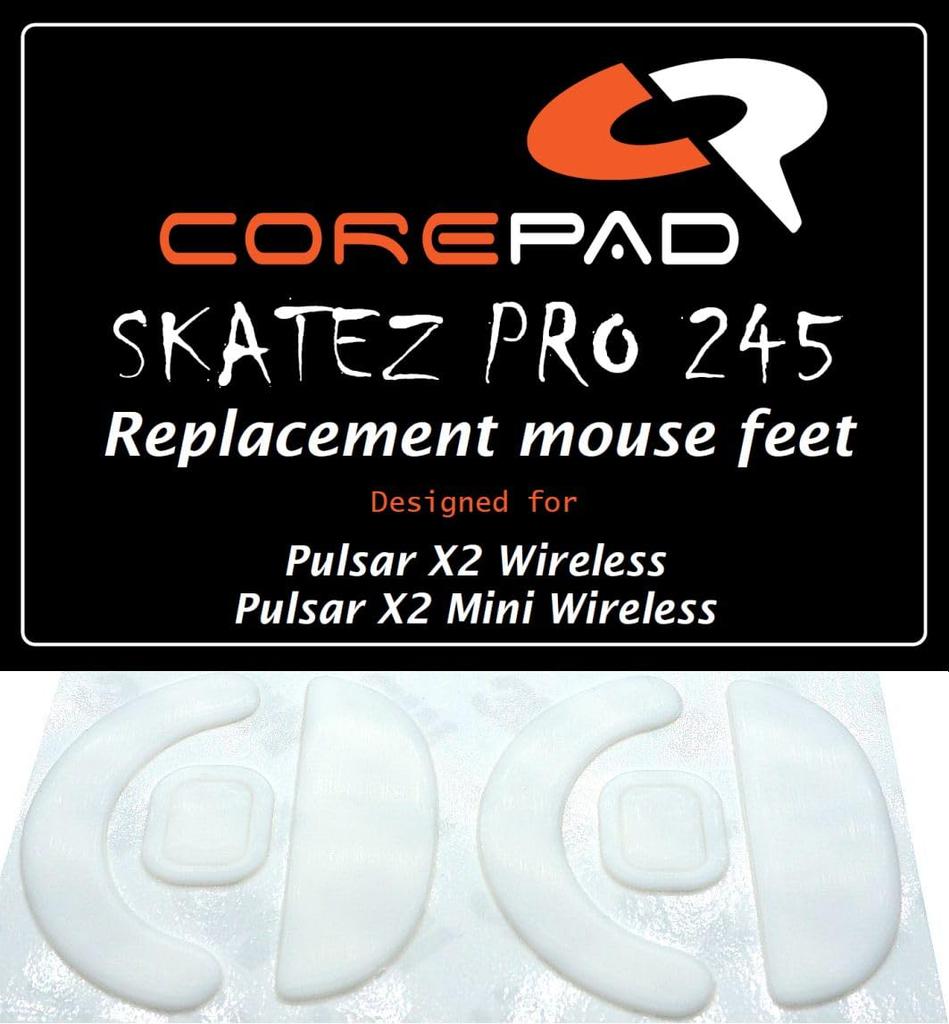 Corepad Scatez PRO Pulsar X2 & X2 MiniPulsar X2V2 & X2V2 MiniPulsar X2A & X2A MiniPulsar X2H & X2H Mini Mouse Sole 2set (PRO)