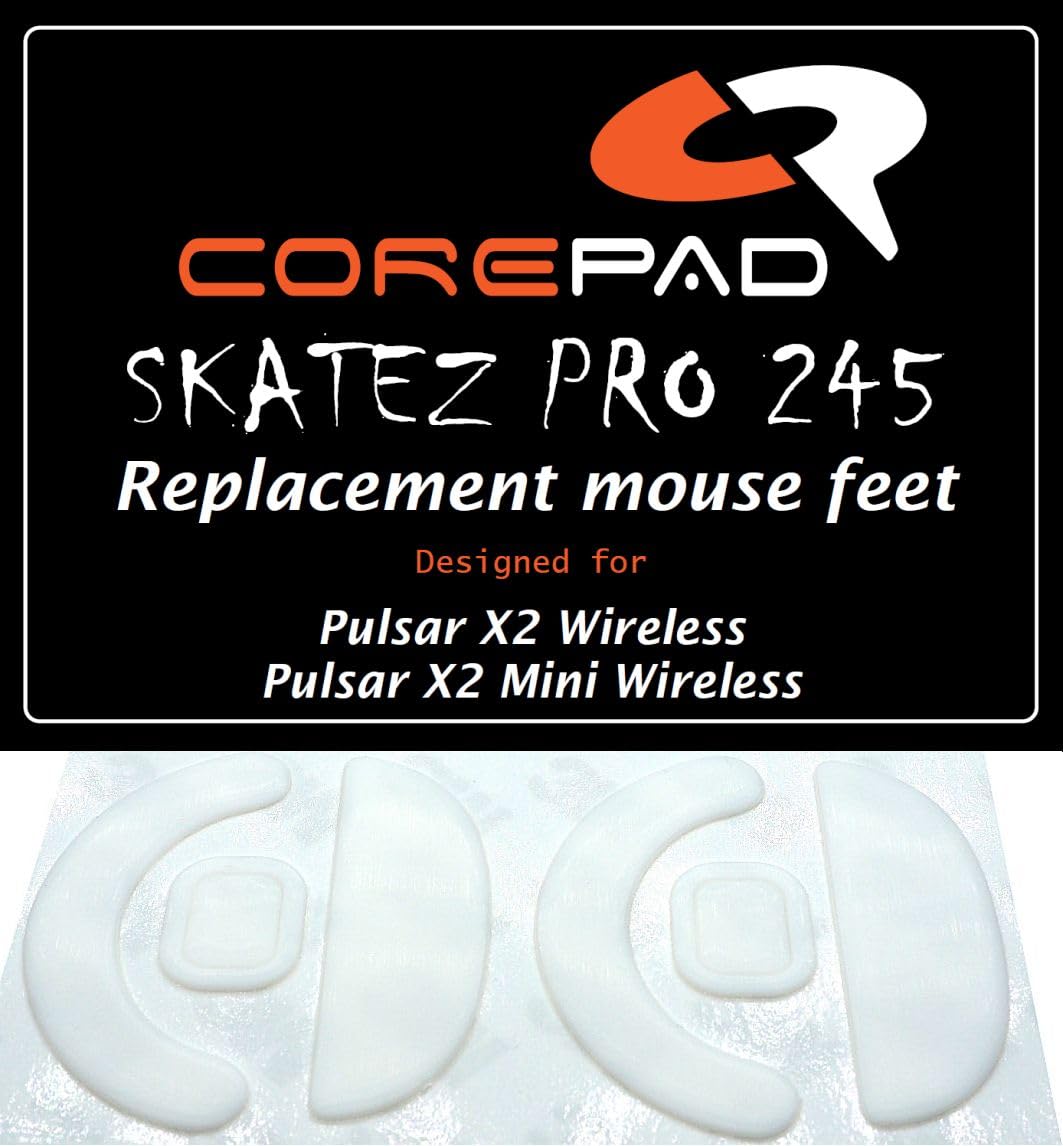 

Corepad Scatez PRO Pulsar X2 & X2 MiniPulsar X2V2 & X2V2 MiniPulsar X2A & X2A MiniPulsar X2H & X2H Mini Mouse Sole 2set (PRO)