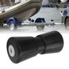 1Pc 7.5 X 3.31in Heavy Duty Boat Trailer Roller Black Rubber Boat Trailer Roller Bow Stop for 8 Inch Trailer Yacht Roller