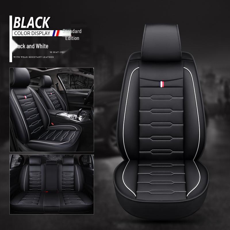 CLY Baby Katze A009 Leder Autositzkissen - Cartoon Design, Ganzjahresbezug