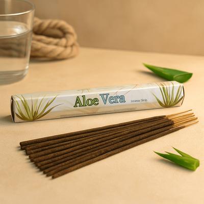 7x Aloe Vera Incense Sticks, 20 Count