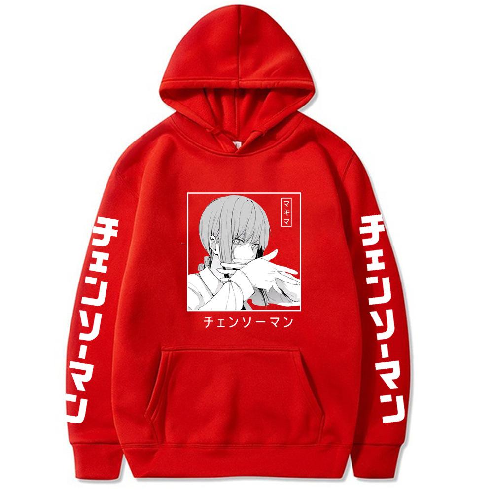 Chainsaw Man Japanese Animation Men's Hoodies Boys Harajuku Girls Pullover Fancy Music Gift Loose Comfortable Sweatshirt