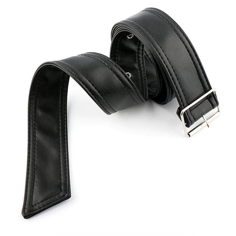 PU Belt Punk Leather Overcoat Waist Belt Women Trench Coat Belt Jacket Belt