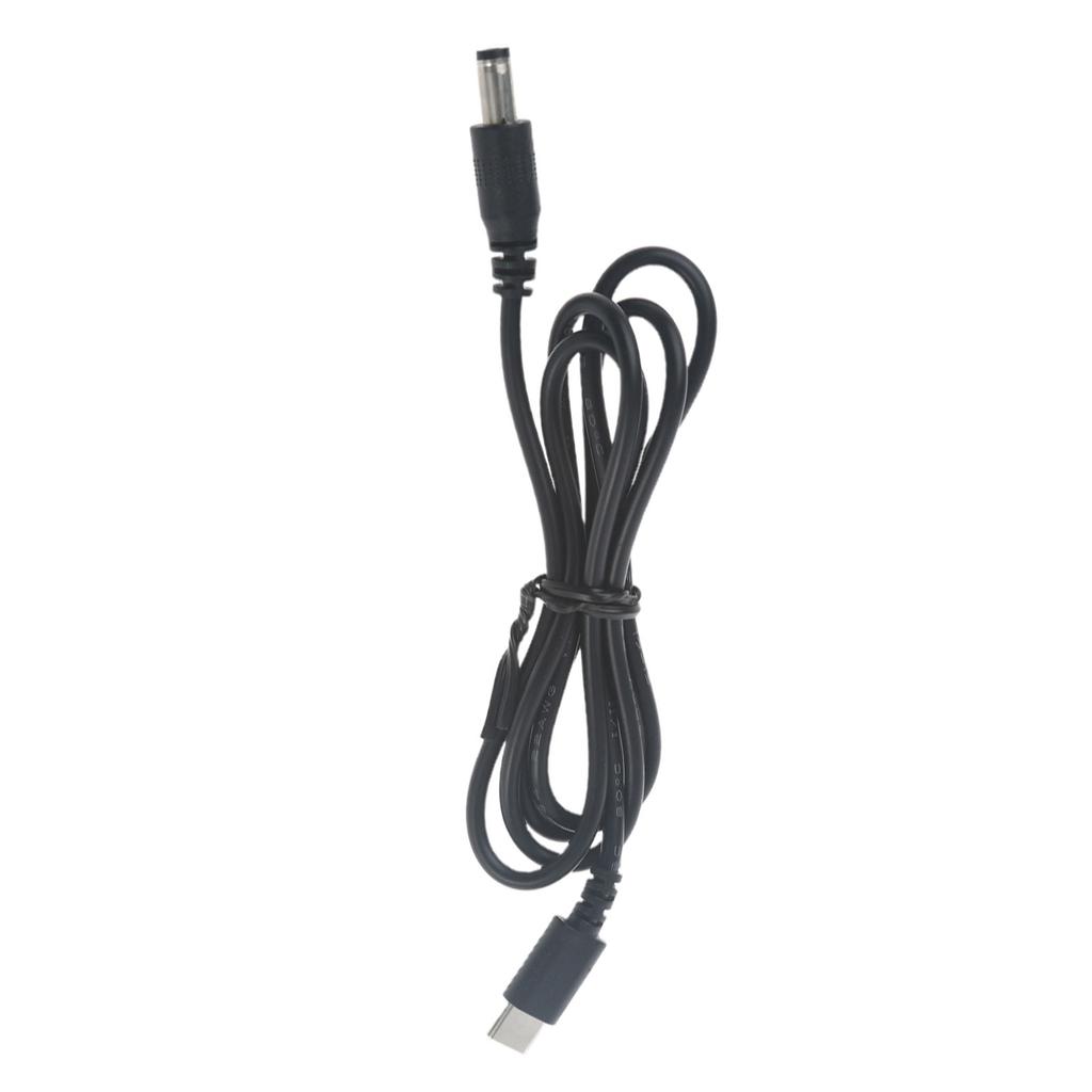 USB C auf DC5.5x2.1mm Stromkabel unterstützt 5V3A USB C Stecker auf DC5521 Stecker Ladekabel für Router Kameras