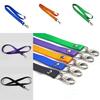 Lanyard Solid Color Tear-resistant Nylon Rope Lanyard ID Holder for Adults
