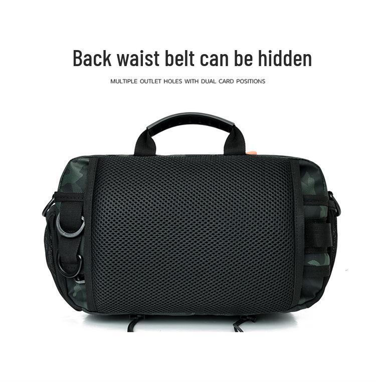 Waterproof Multifunctional Fishing Waist Bag - Fake Bait & Tackle Storage