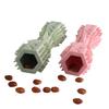 OUZEY Pet Toothbrush Molar Bite Resistant Dog Chew Toy Puppy Stick Soft Rubber Tooth Cleaning Interactive Food Leak Dog Toys