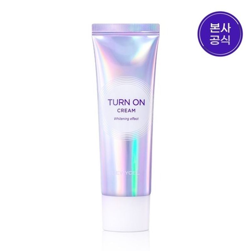 Dewycel Whitening Tone-Up Base Turn-On Cream 50ml / Milky White Whitening Cream FREE