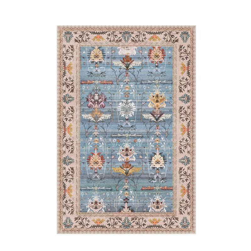 European Vintage Carpet Non-slip Ethnic Rugs for Living Room Bedroom Large Area Lounge Rug Home Decoration