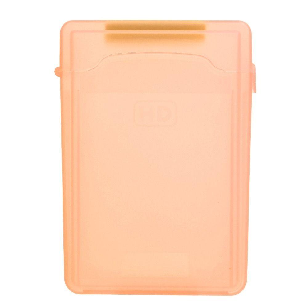 3.5in Hard Disk Protection Box ABS Transparent Hard Disk Protector Storage Box Data Center