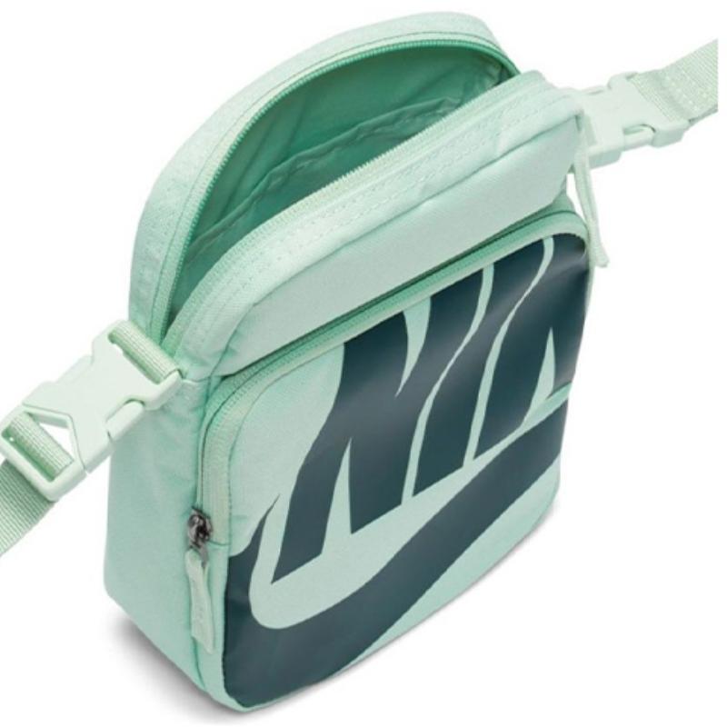 Nike Heritage Polyester Shoulder Bag, Crossbody Bag Regular Unisex Green Casual BA6344-321