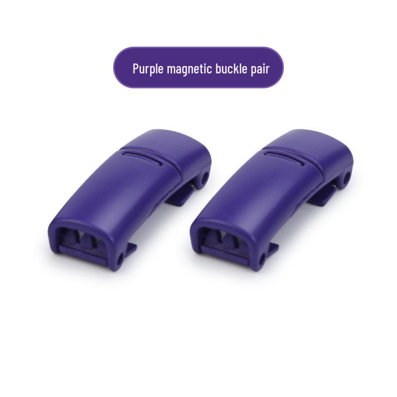 Colorful Elastic Magnetic No-Tie Shoelaces for Adults & Kids