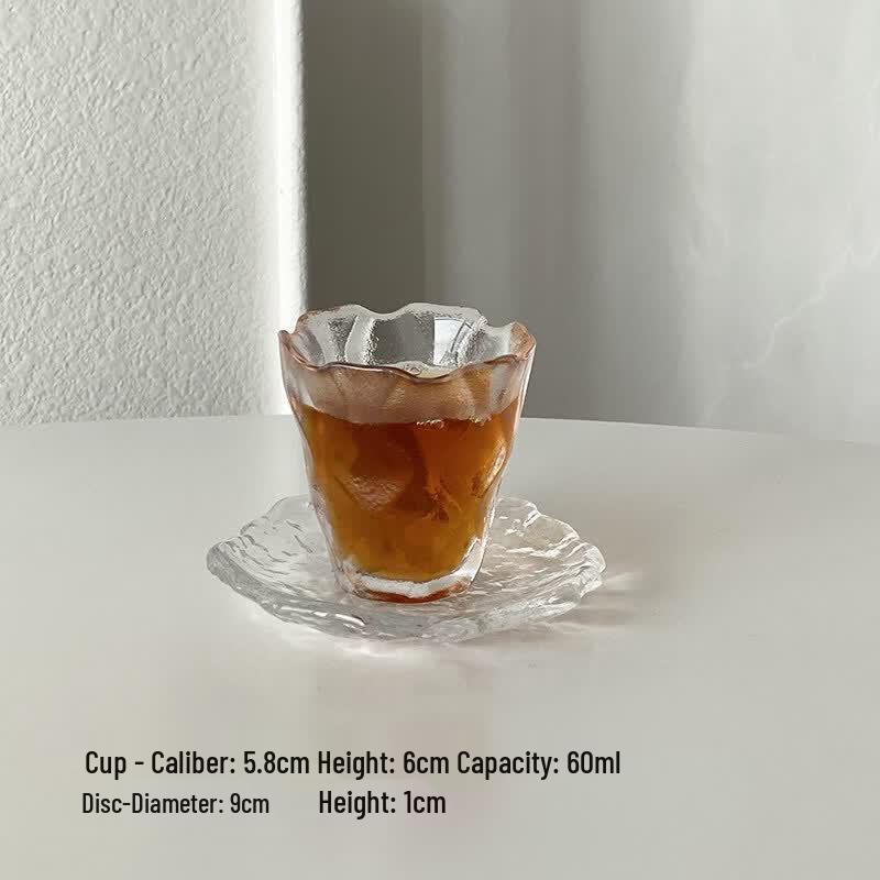 Nordic Irregular Glacier Glass Plate