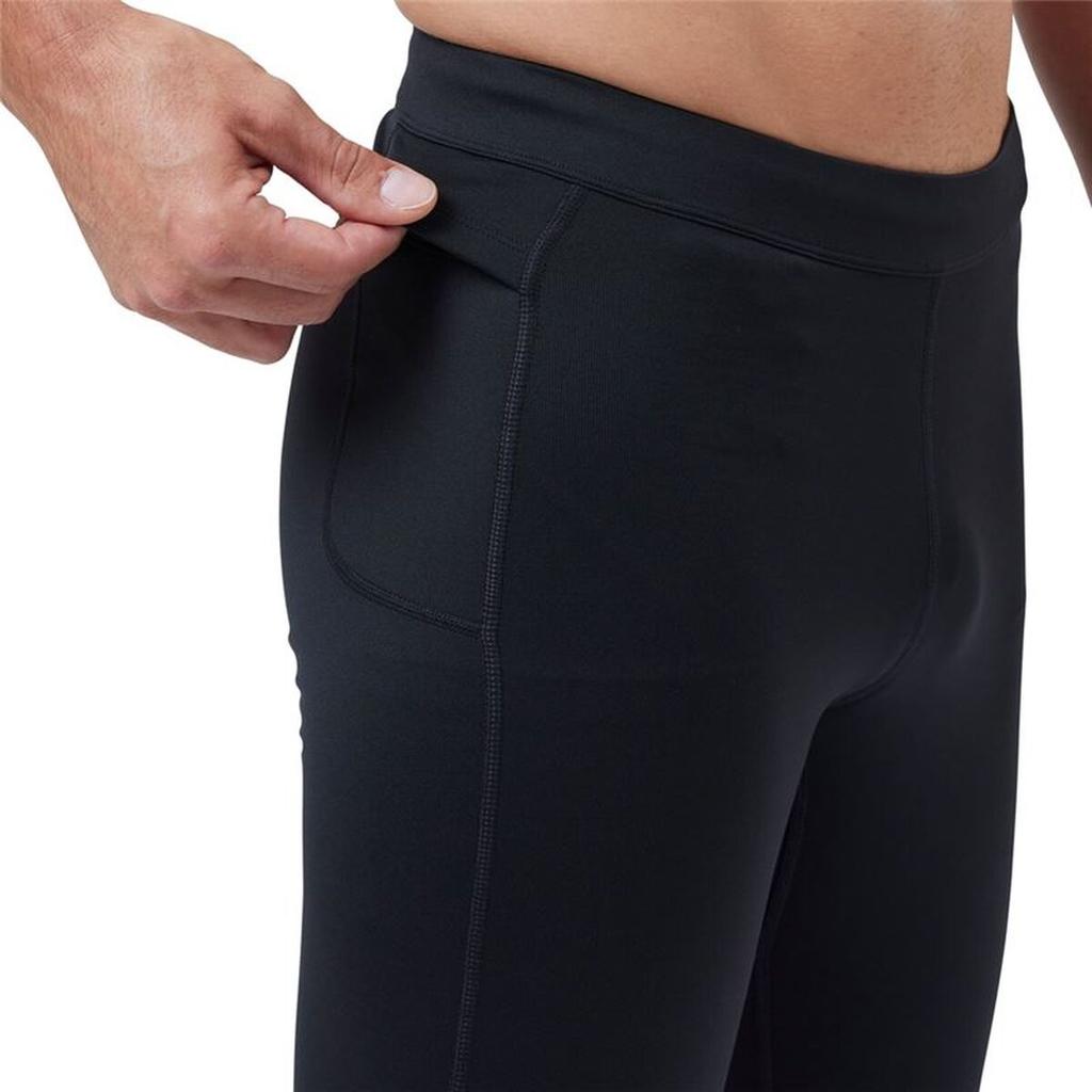 Sports Leggings for Men Odlo Essential Warm Black (S)