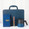 Elegant Blue Ceramic Office Gift Set
