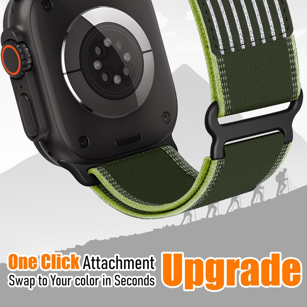 Trail loop Strap for Apple watch Bands 49mm 44mm 40mm 41mm 45mm 42mm 46mm correa bracelet iWatch series 7 se 8 9 10 11 Ultra2 3